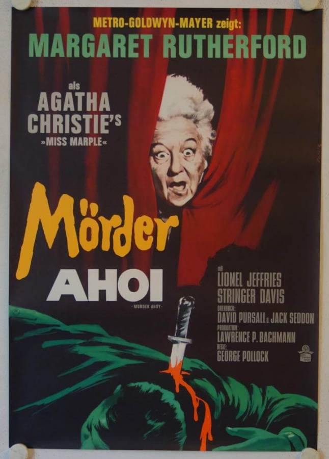 Mörder ahoi originales deutsches Filmplakat